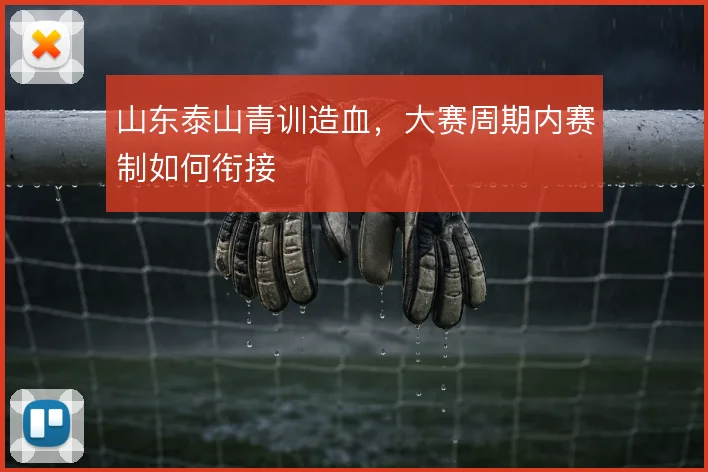 山东泰山青训造血，大赛周期内赛制如何衔接