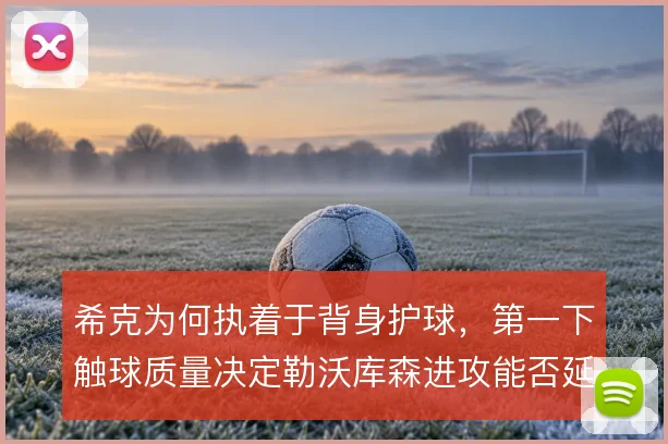 希克为何执着于背身护球，第一下触球质量决定勒沃库森进攻能否延续